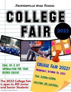 college fair flyer